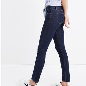 Madewell 8" Skinny Skinny Jeans Quincy Wash Women's Size 27.